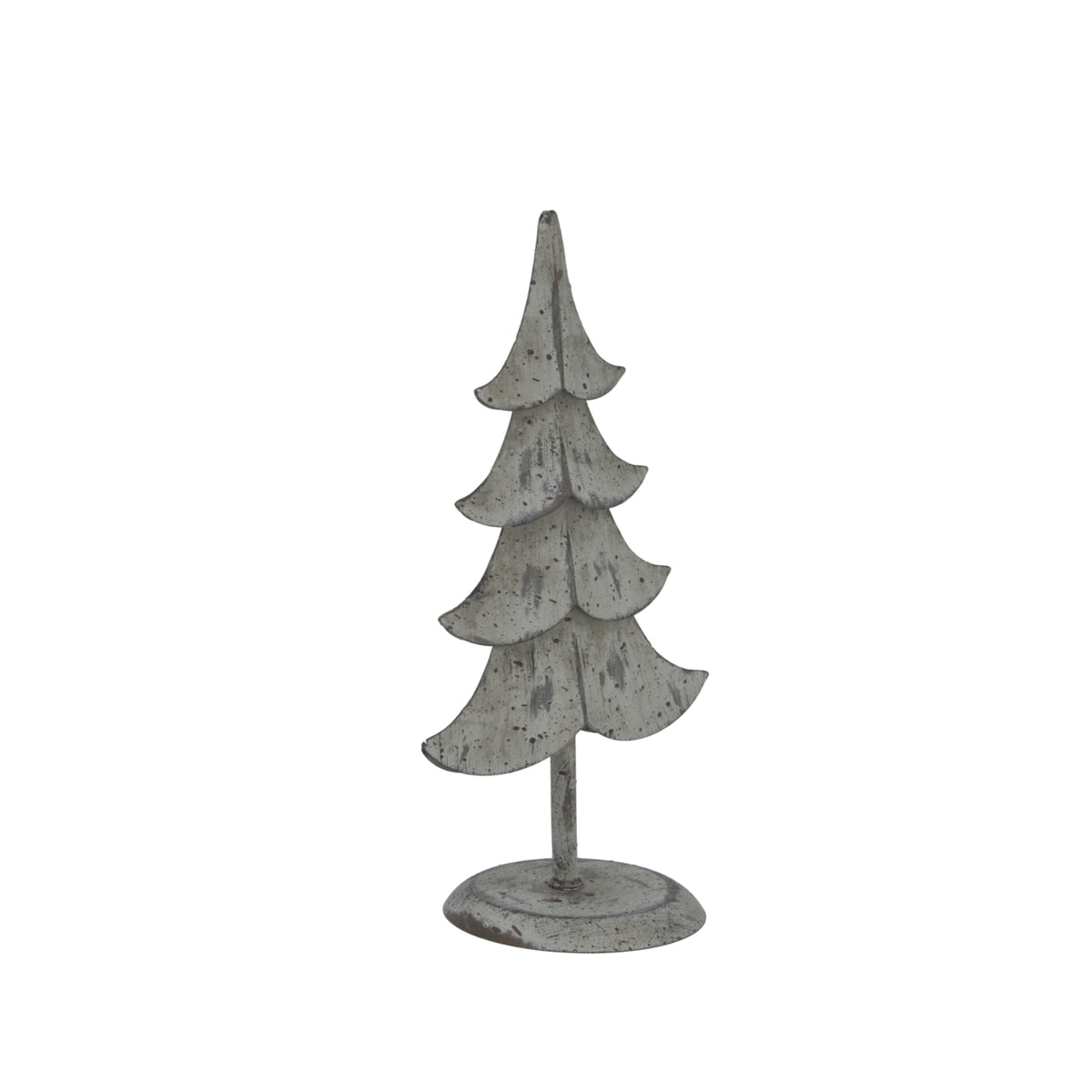 Rustic Metal Standing Tree - BROWN