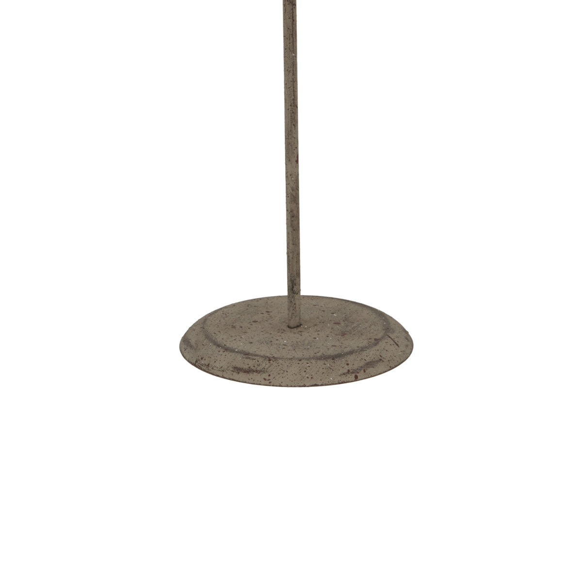 Whitewashed Rustic Tree On Stand - WHITE