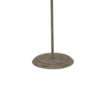 Whitewashed Rustic Tree On Stand - WHITE