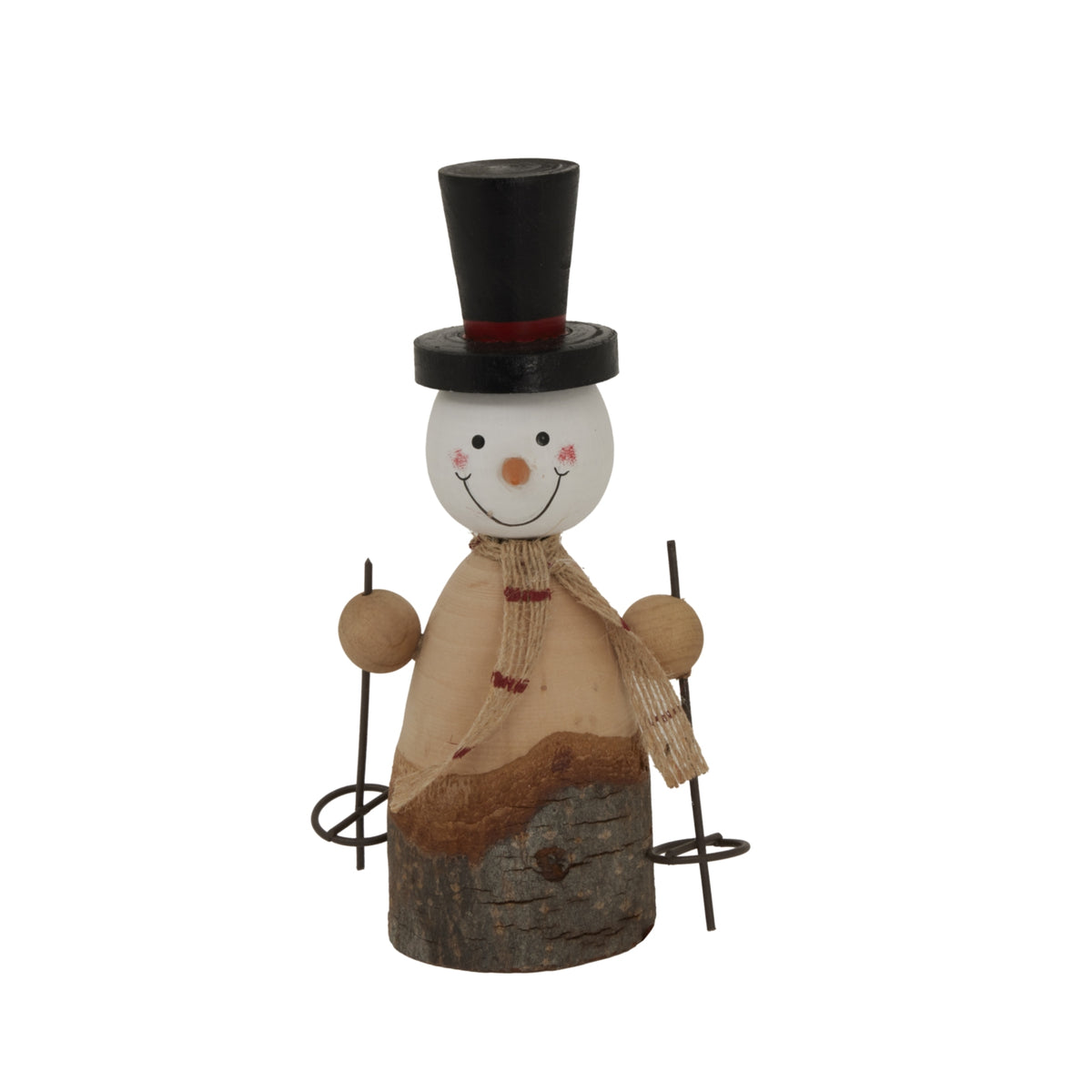 Rustic Snowman - BROWN