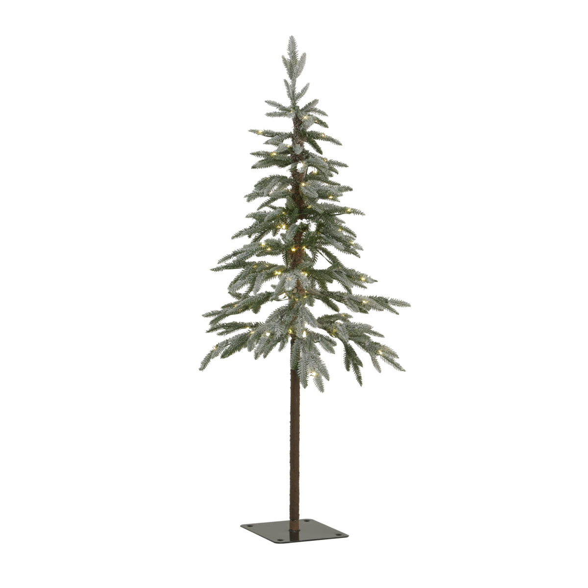 Medium Snowy Woodland Pre-Lit 200 Led Christmas Tree - WHITE