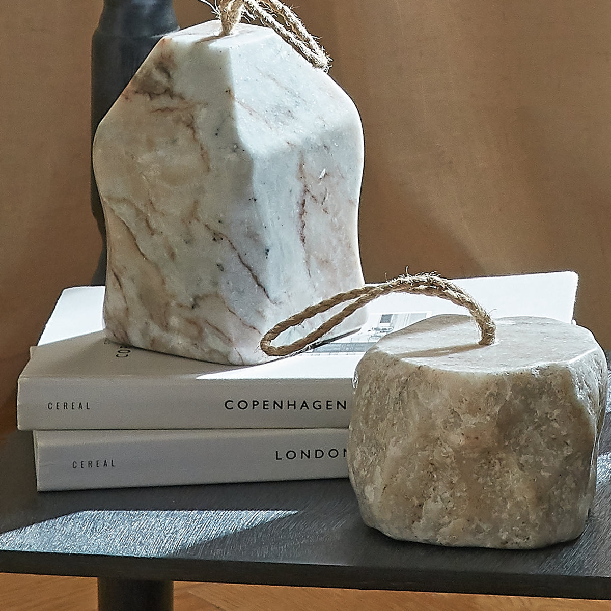 Marble House Doorstop - WHITE