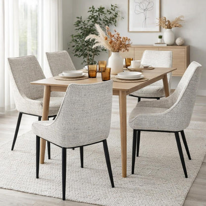 Zephra Dining Chair - WHITE