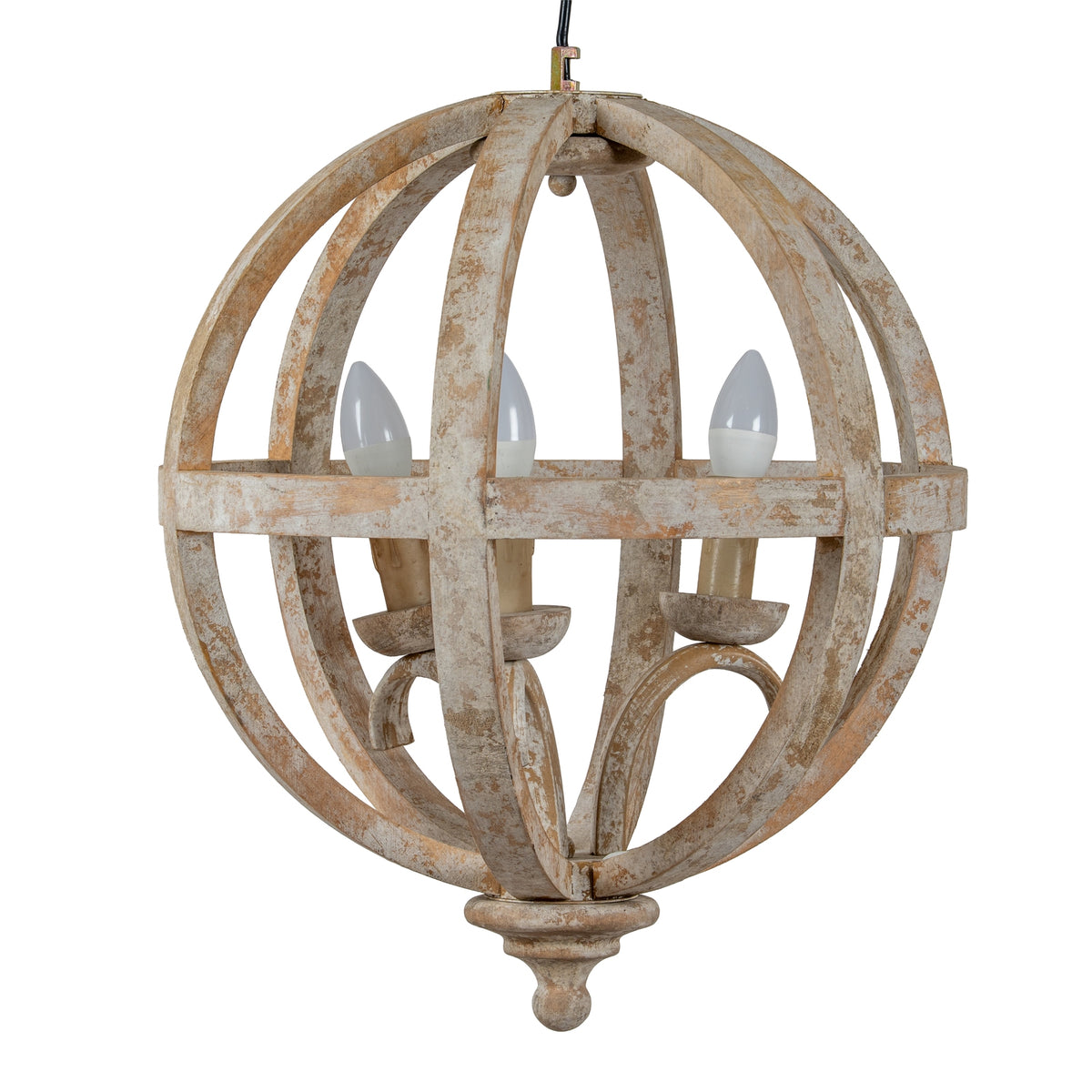 Solara Orb Pendant Ceiling Light - BROWN