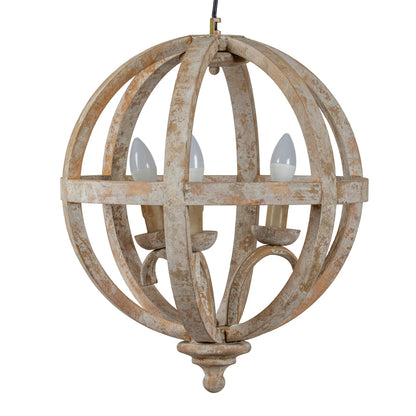 Solara Orb Pendant Ceiling Light - BROWN