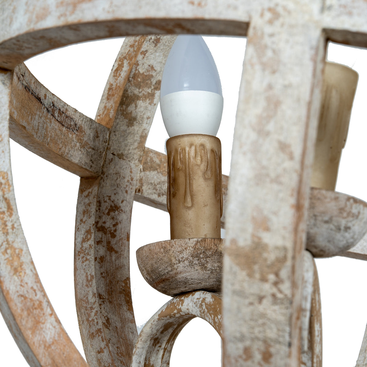 Solara Orb Pendant Ceiling Light - BROWN