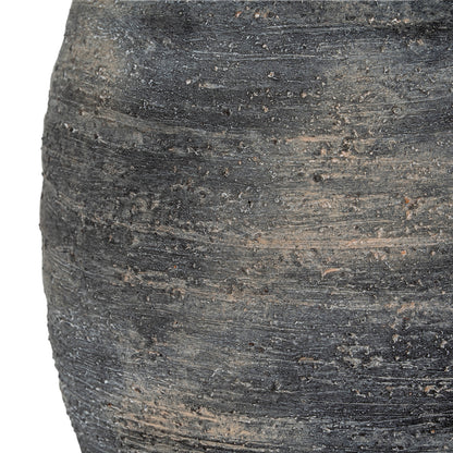 Marra Medium Olpe Vase - BLACK