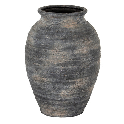 Marra Medium Olpe Vase - BLACK
