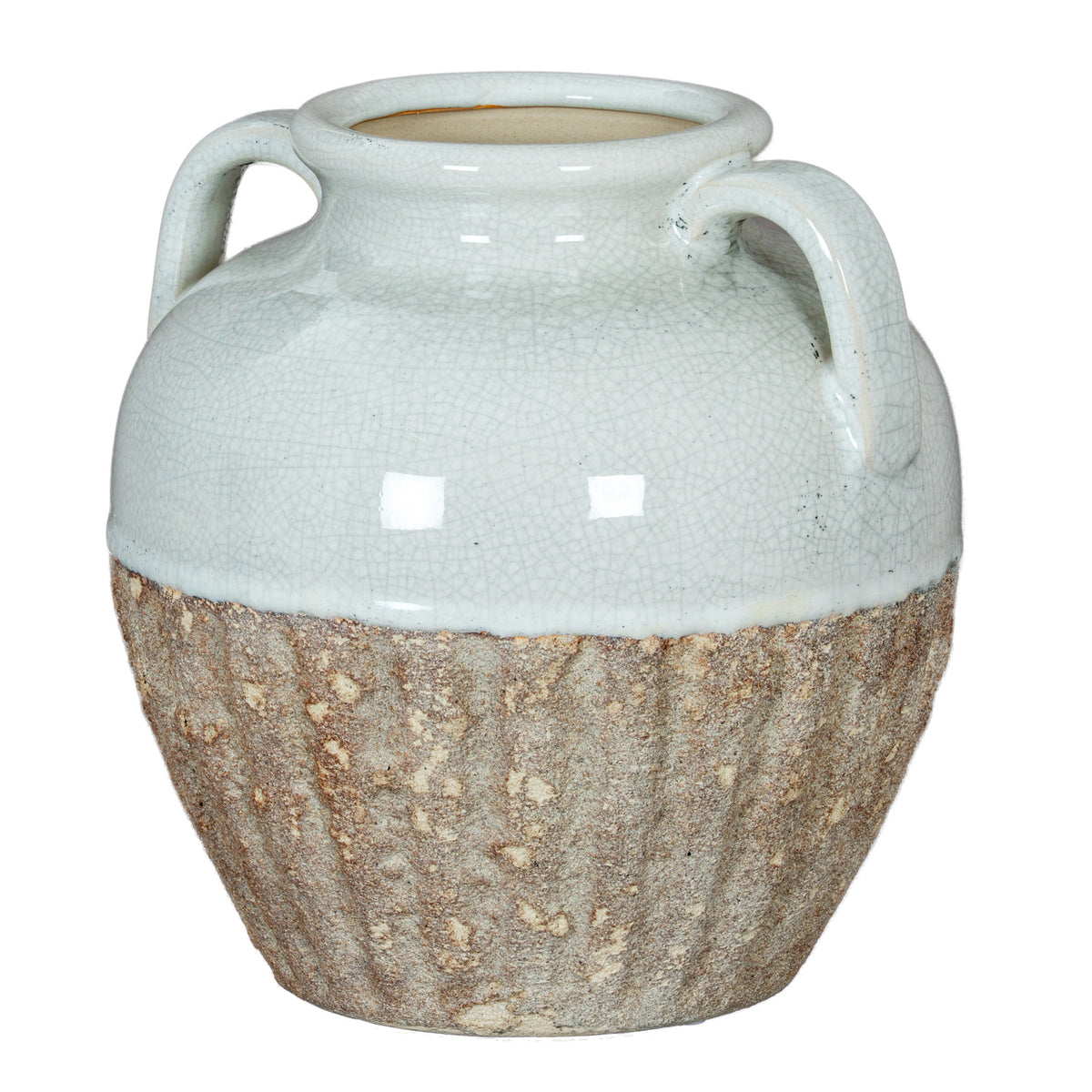 Thorne Medium Amphora Vase - WHITE