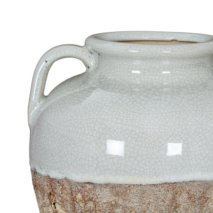 Thorne Medium Amphora Vase - WHITE