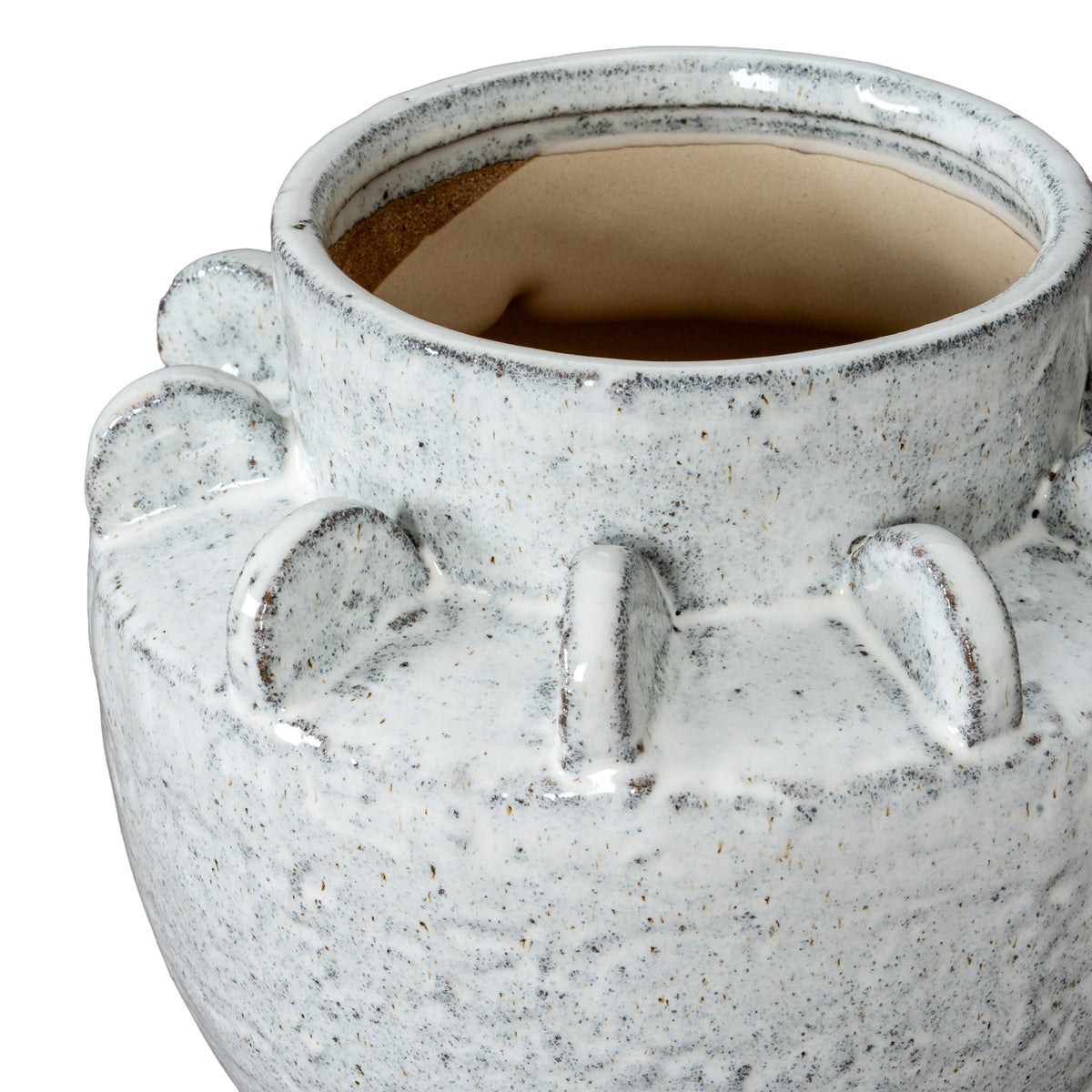 Dara Medium Hydria Vase - WHITE