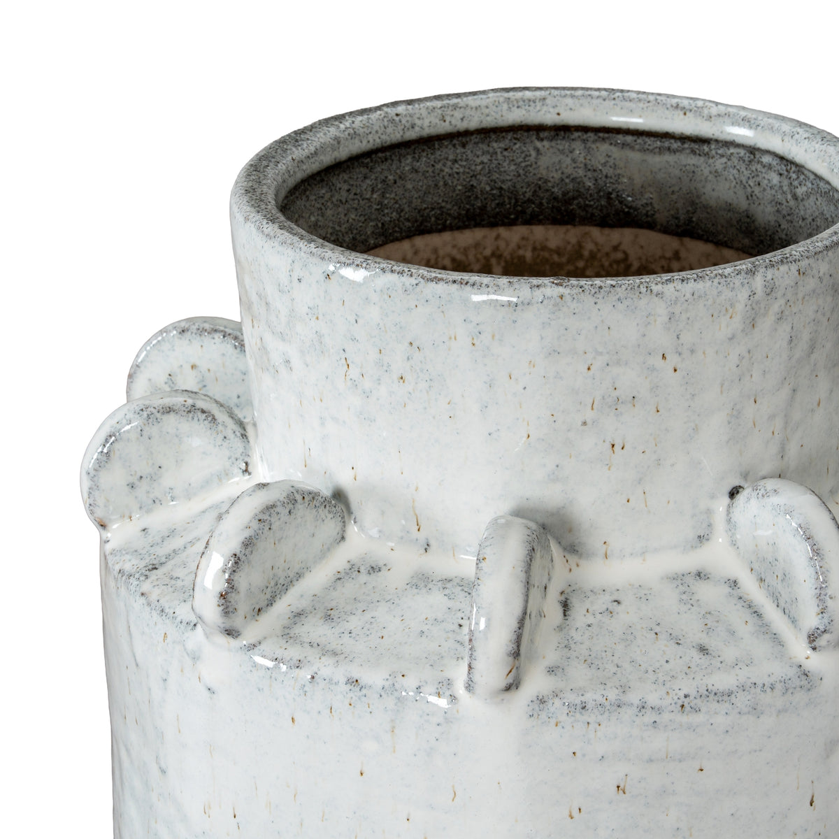Dara Large Hydria Vase - WHITE