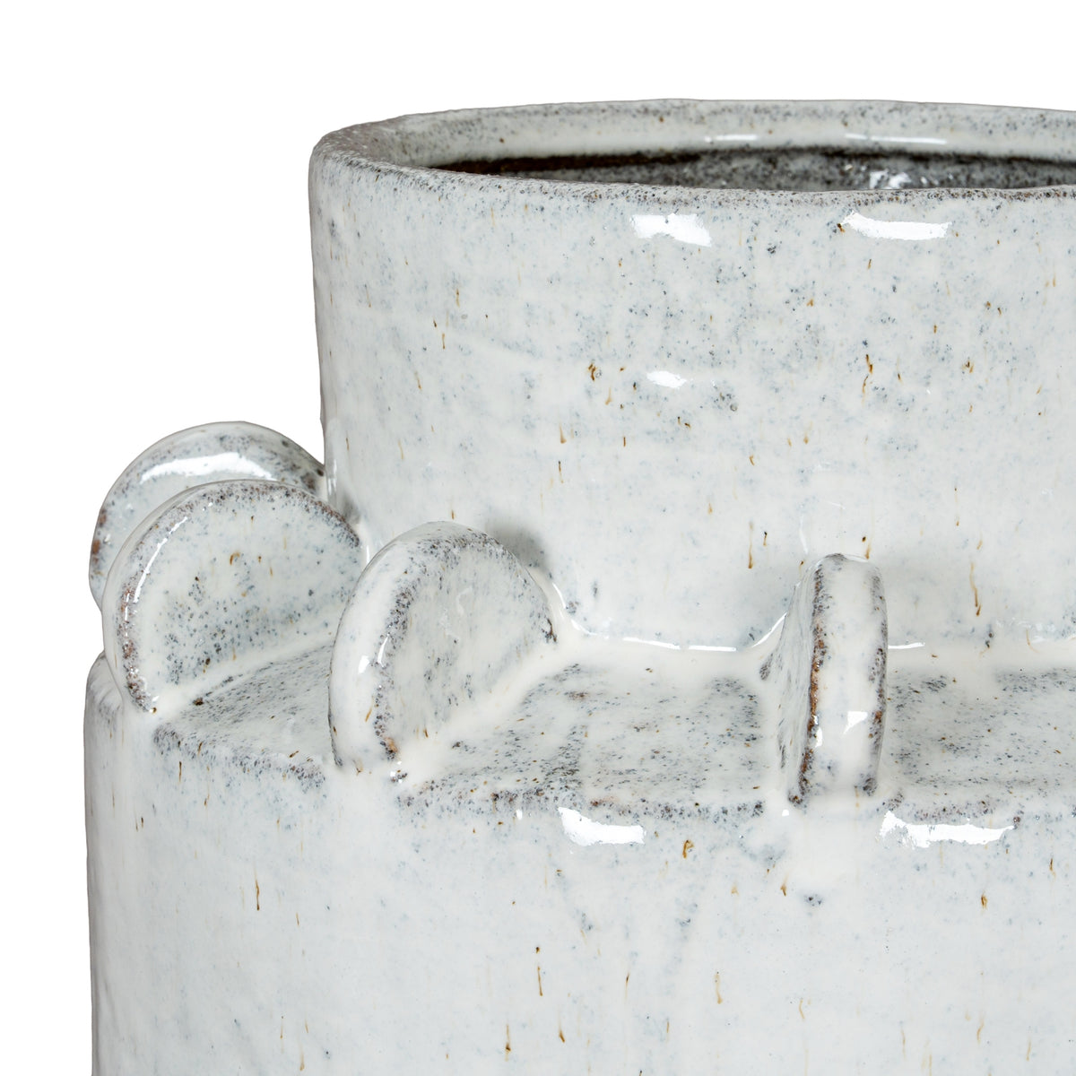 Dara Large Hydria Vase - WHITE