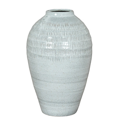 Kemi Medium Olpe Vase - WHITE