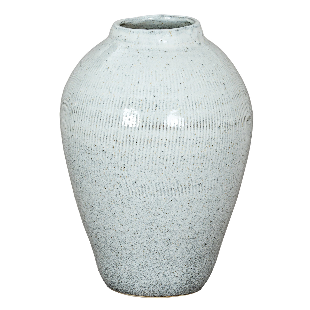 Kemi Large Olpe Vase - WHITE