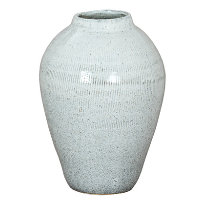 Kemi Large Olpe Vase - WHITE