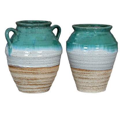 Fen Amphora Vase - WHITE