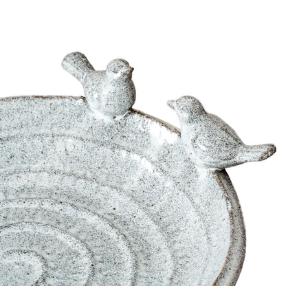 Eira Bird Bath - WHITE
