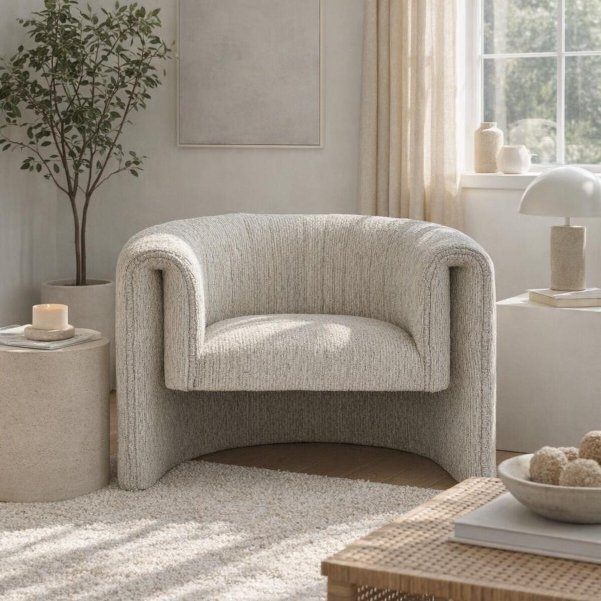 Avia Mist Armchair - GREY