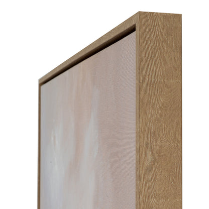 Stratos Hand Painted Canvas In Frame - MULTI-COLOURED