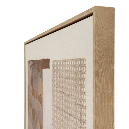 Sedora Hand Painted Canvas In Frame - MULTI-COLOURED