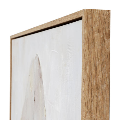 Ashenra Hand Painted Canvas In Frame - MULTI-COLOURED