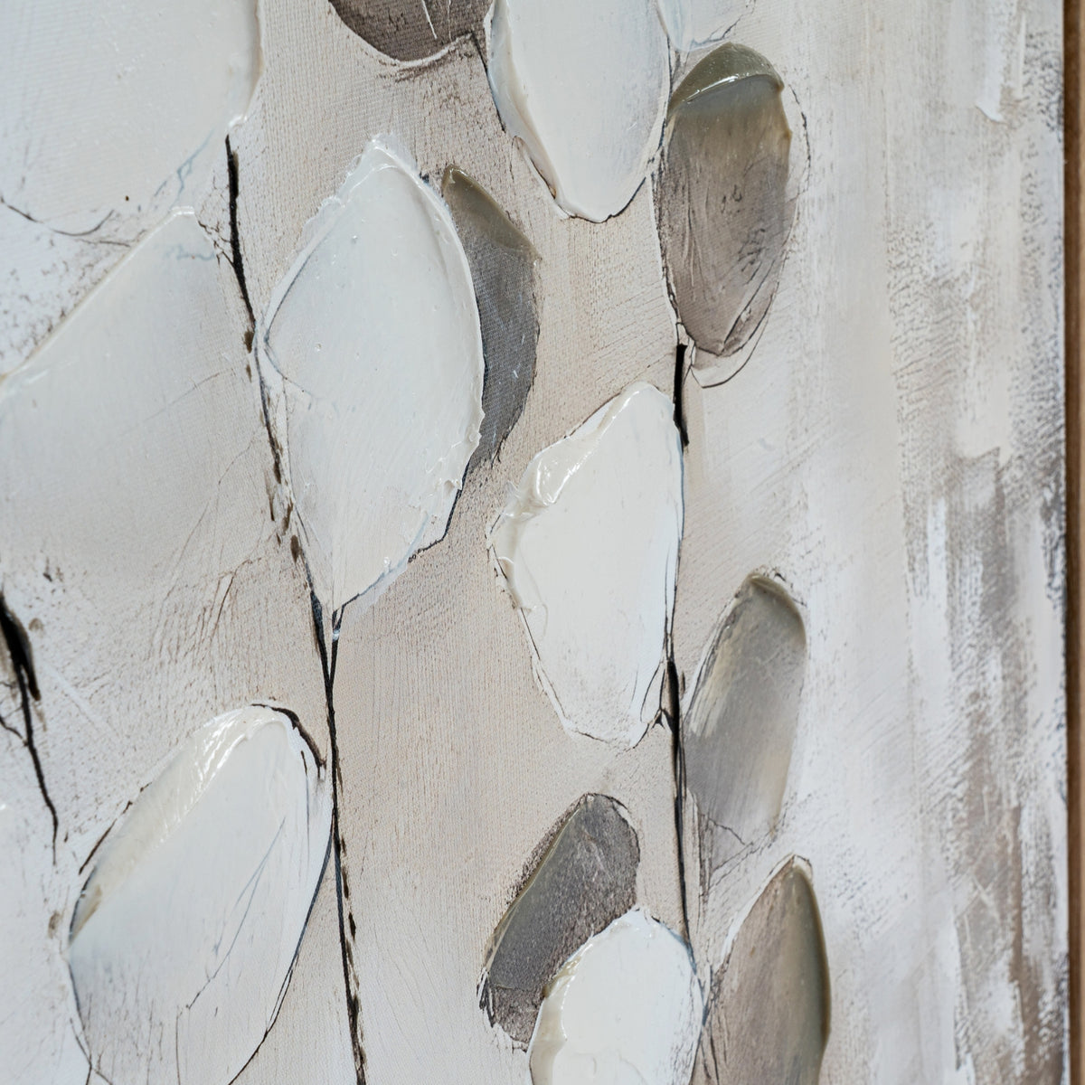 Mistora Hand Painted Canvas In Frame - MULTI-COLOURED