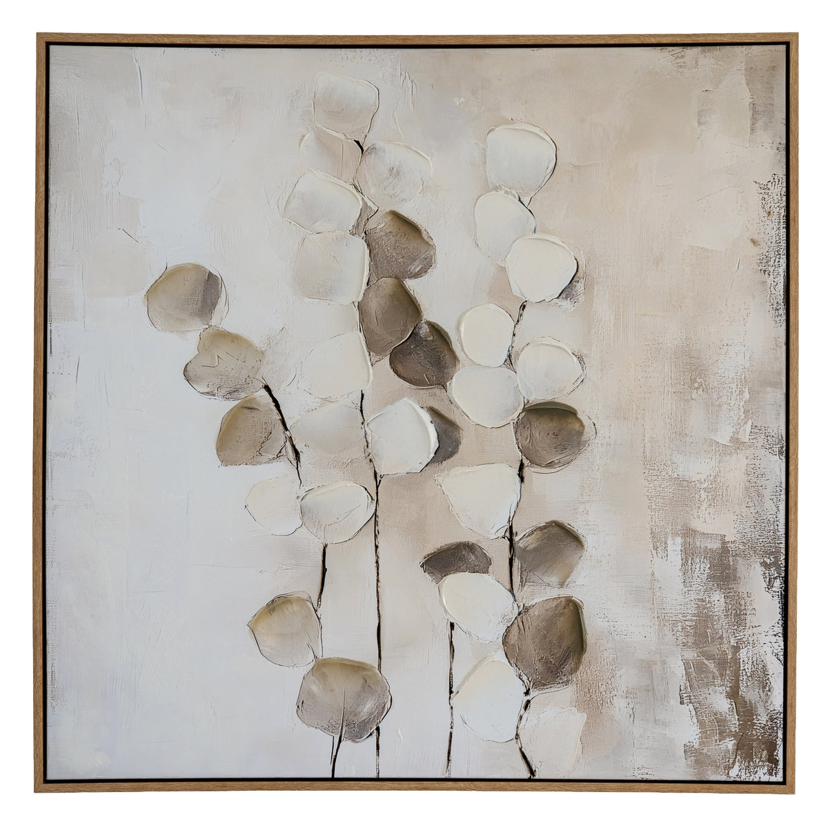 Mistora Hand Painted Canvas In Frame - MULTI-COLOURED