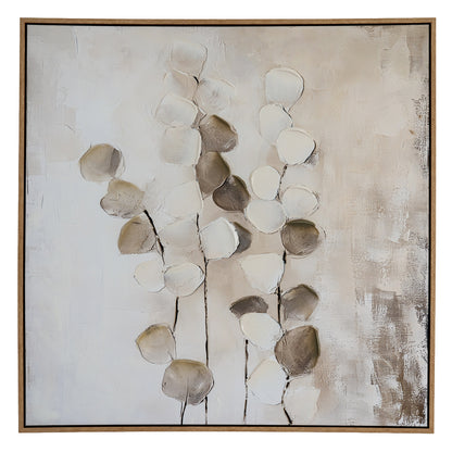 Mistora Hand Painted Canvas In Frame - MULTI-COLOURED