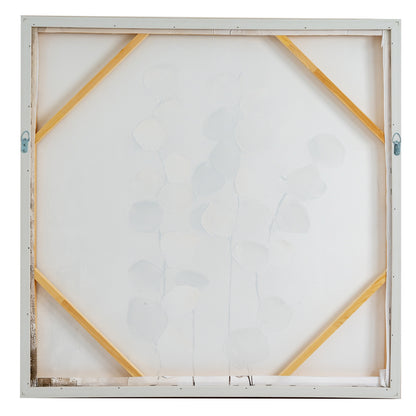 Silvra Hand Painted Canvas In Frame - MULTI-COLOURED