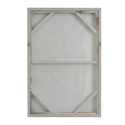 Tydis Art Mounted In Wooden Frame - MULTI-COLOURED