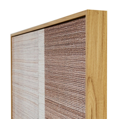 Umbora Hand Painted Canvas In Frame - MULTI-COLOURED