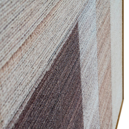 Umbora Hand Painted Canvas In Frame - MULTI-COLOURED