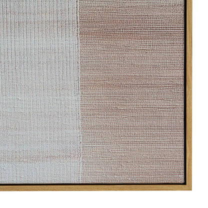 Ivora Hand Painted Canvas In Frame - MULTI-COLOURED