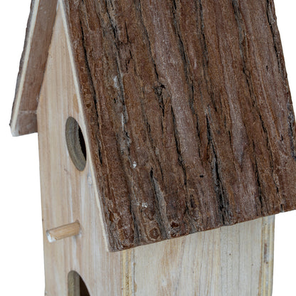 Large Rustic Birdhouse - WHITE