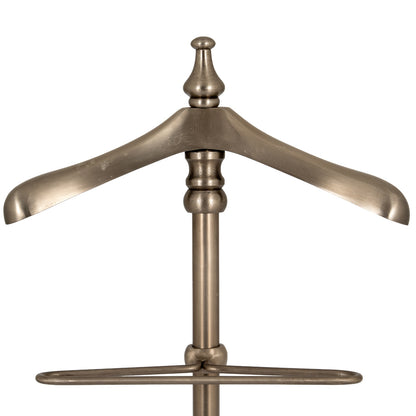 Antiqued Silver Valet Stand