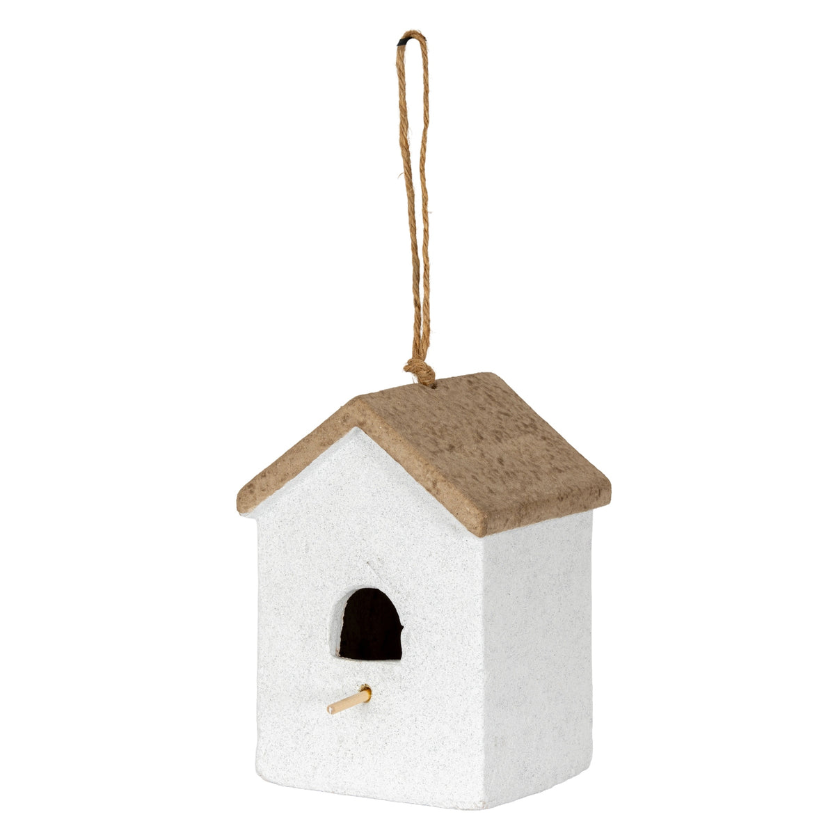 Hanging Bird House - BROWN