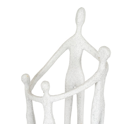 Kin Medium Family Ornament - WHITE