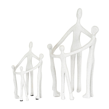 Kin Medium Family Ornament - WHITE