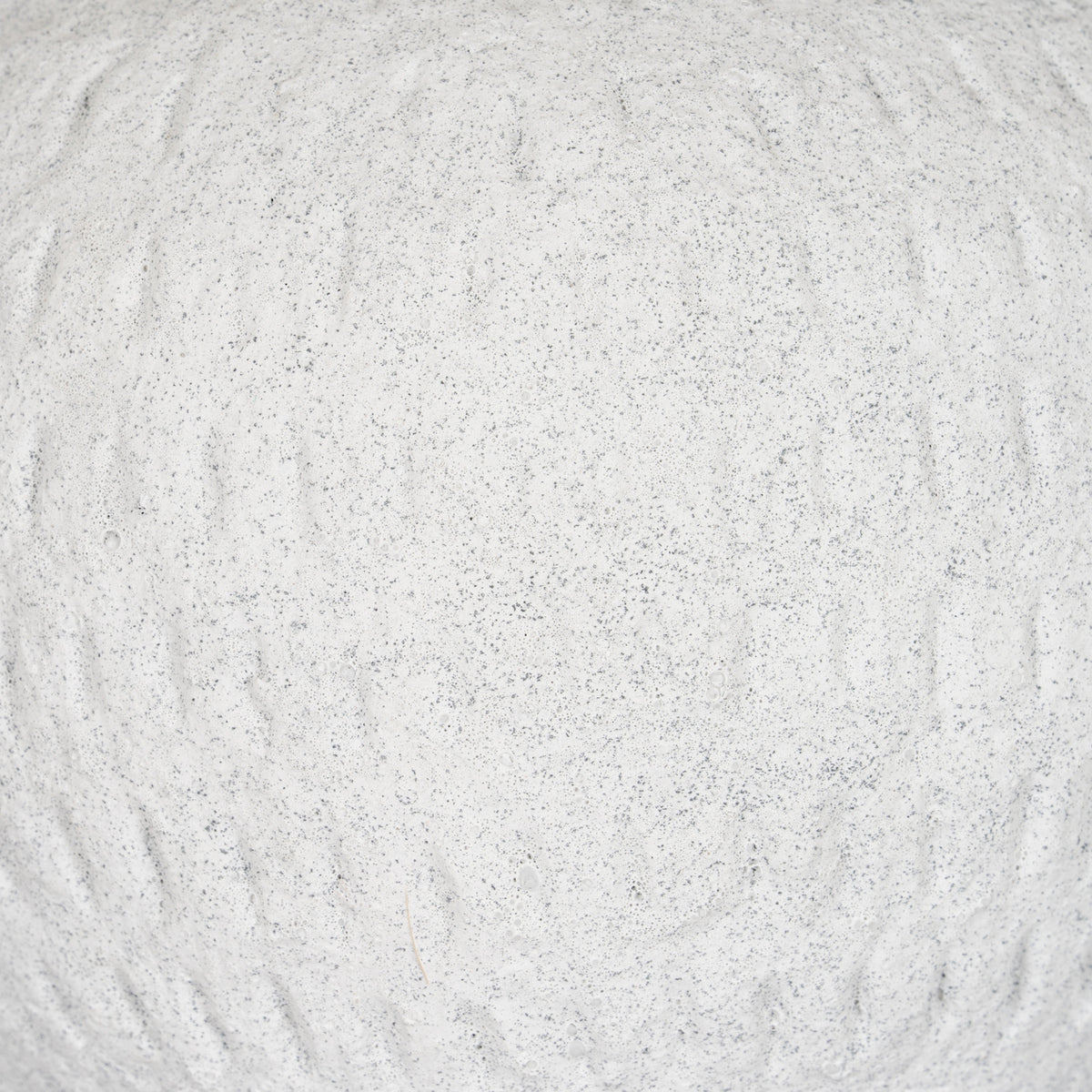 Ashen Medium Round Vase - WHITE