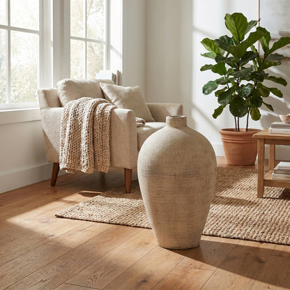 Morrow Large Vase - CREAM