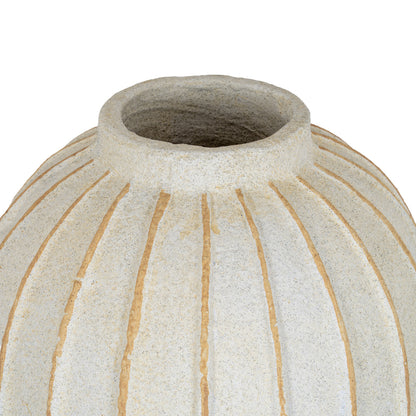 Grove Large Globe Vase - WHITE