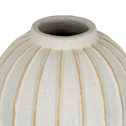 Grove Globe Vase - WHITE