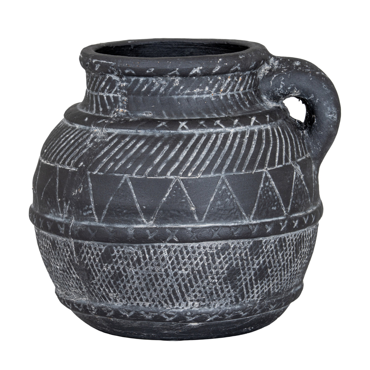 Etched Collection Jug - BLACK