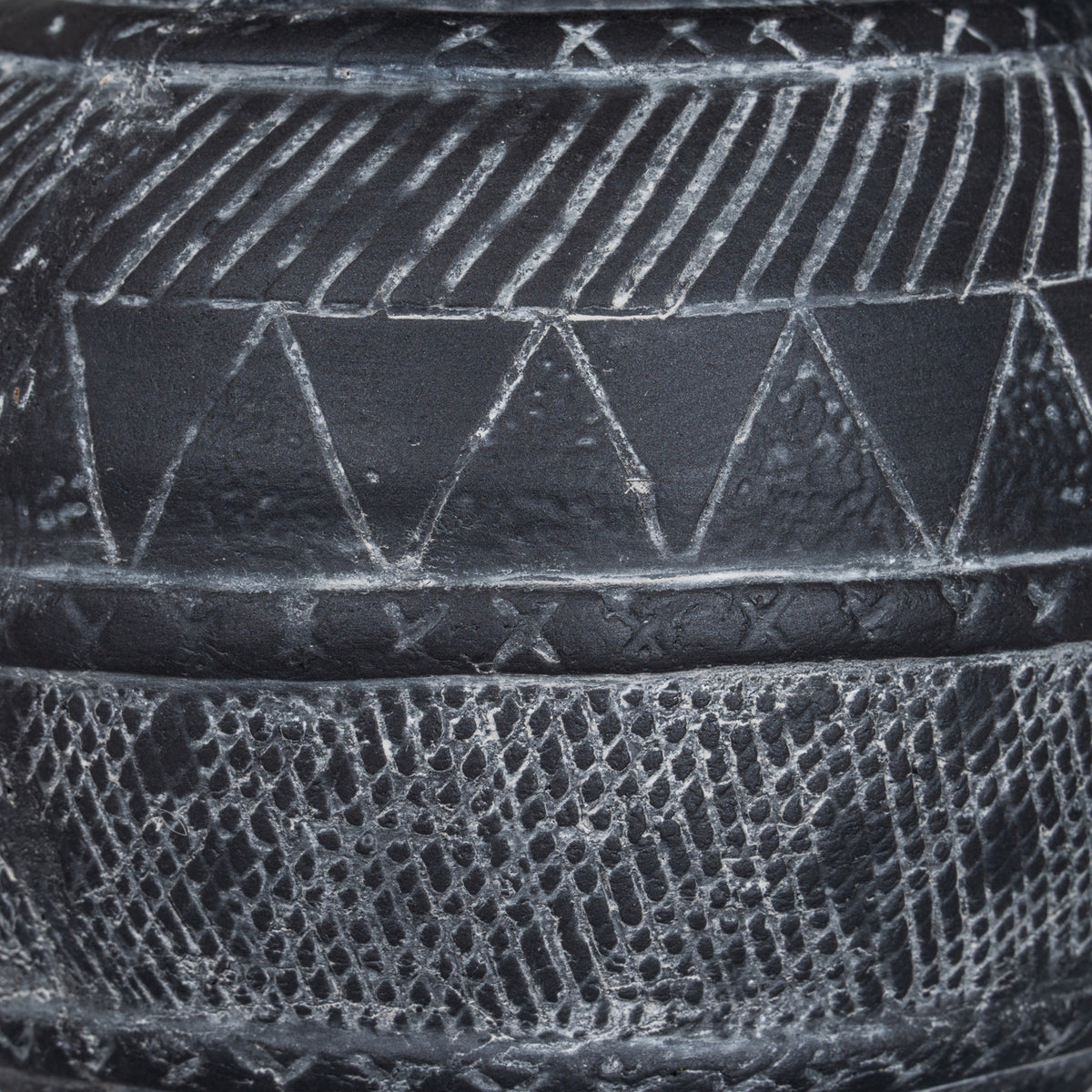 Etched Collection Jug - BLACK