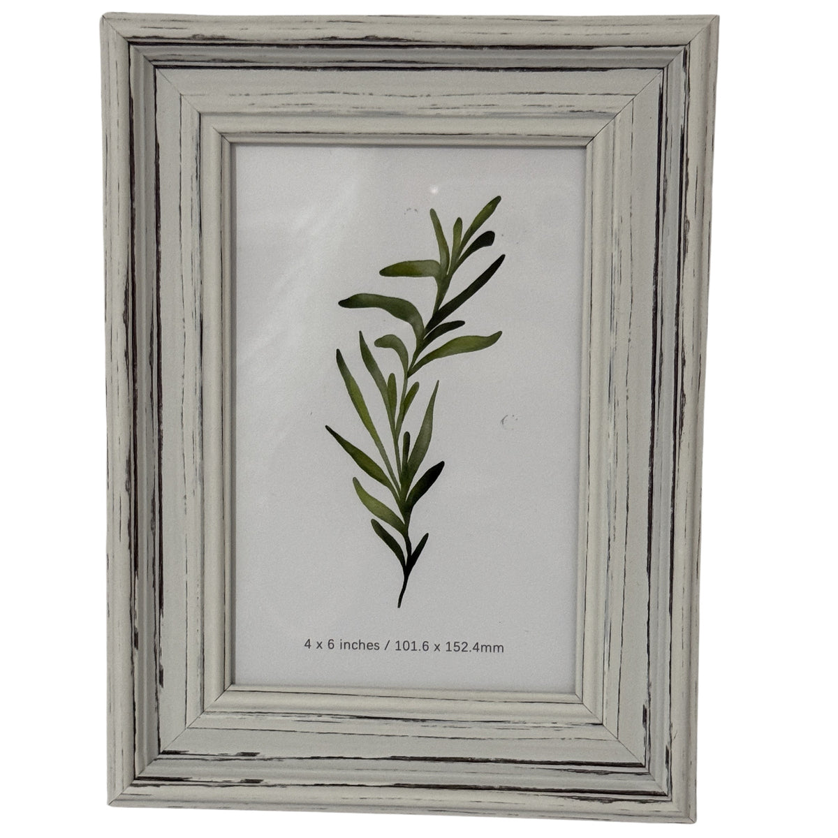 Alba Photo Frame 4X6 - WHITE