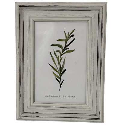 Alba Photo Frame 4X6 - WHITE