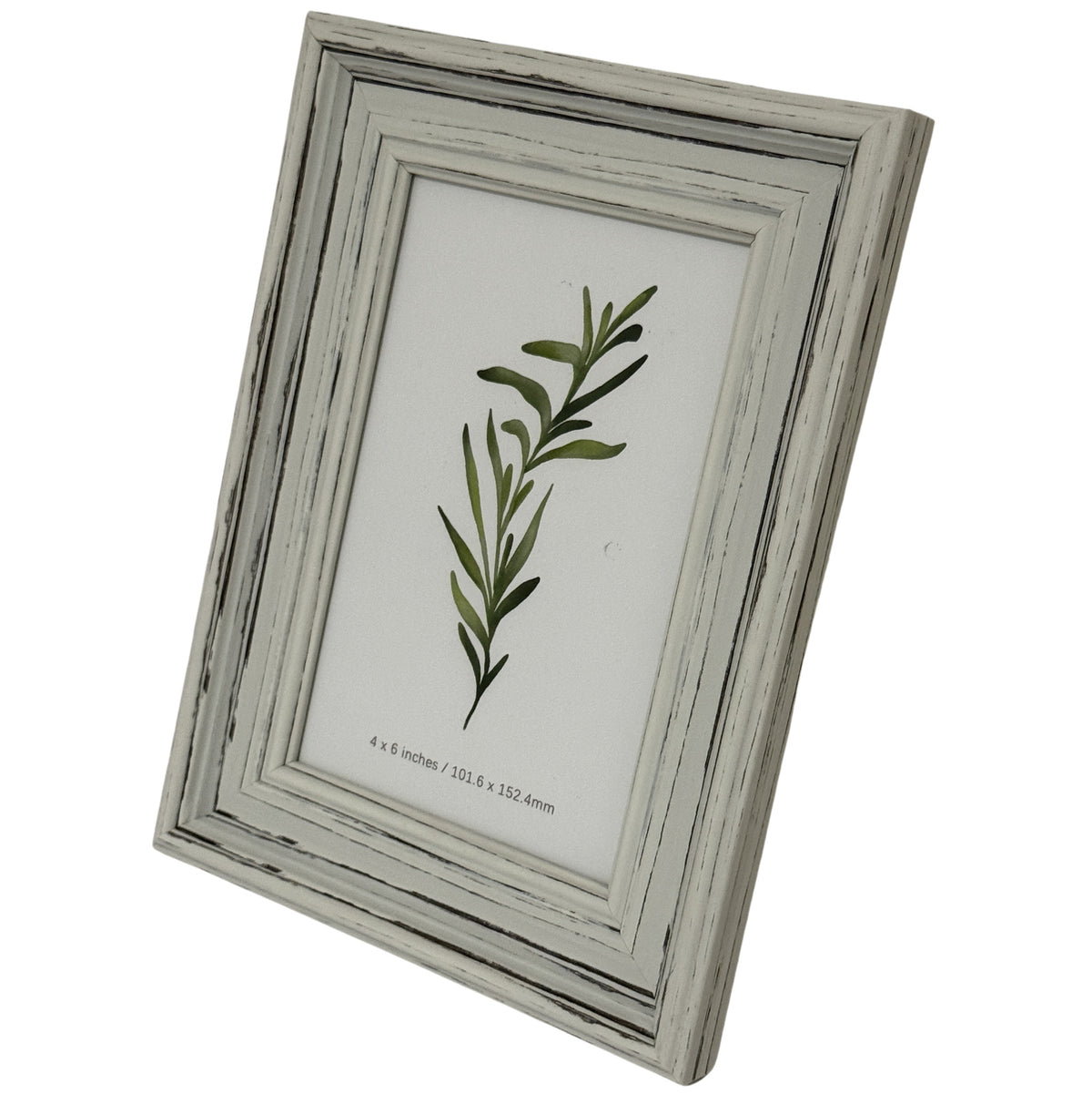 Alba Photo Frame 4X6 - WHITE