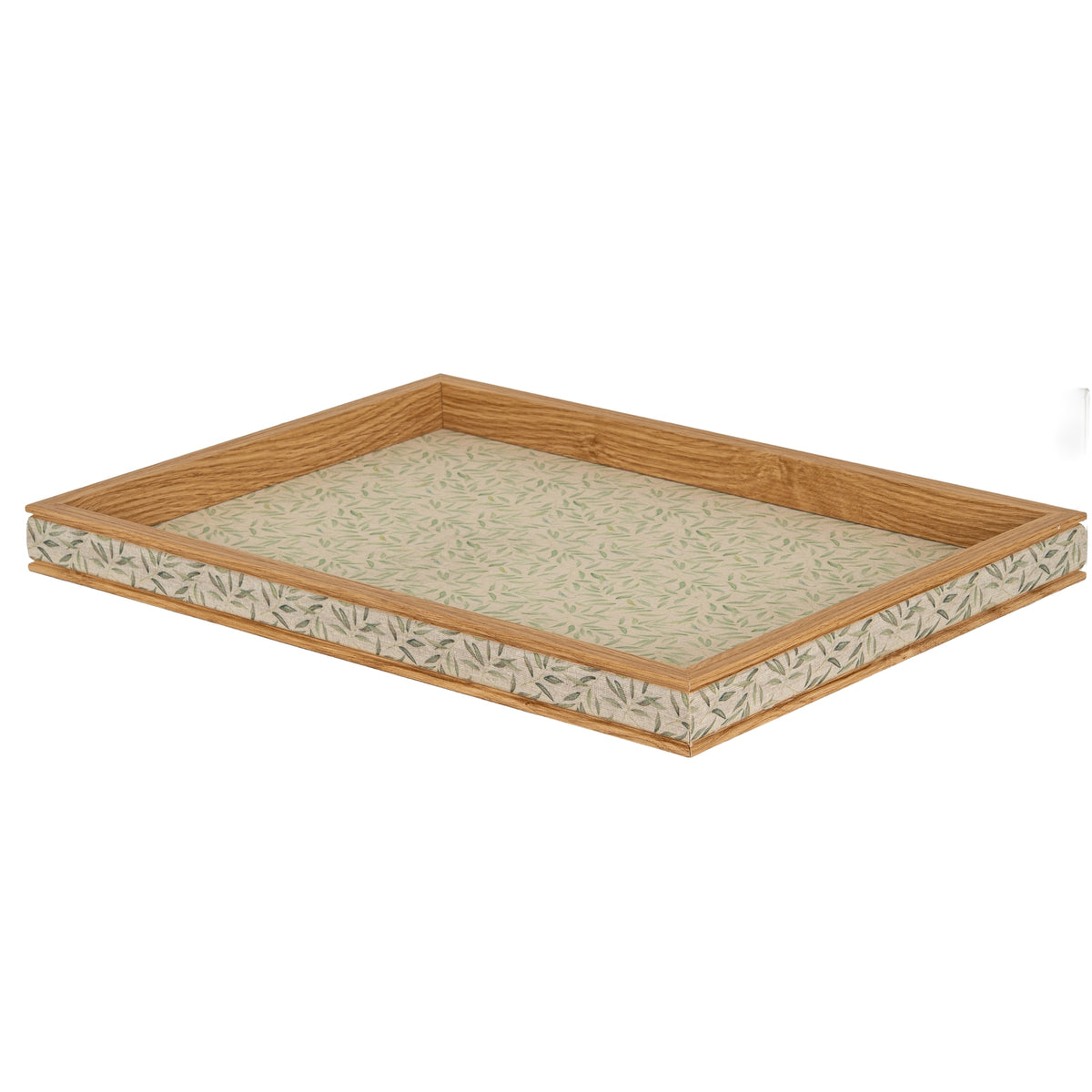 Drom Rectangular Tray - BROWN
