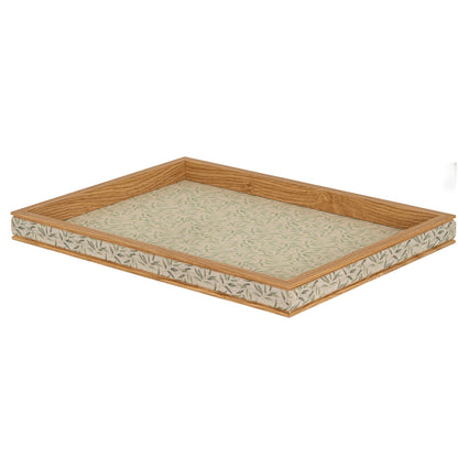 Drom Rectangular Tray - BROWN